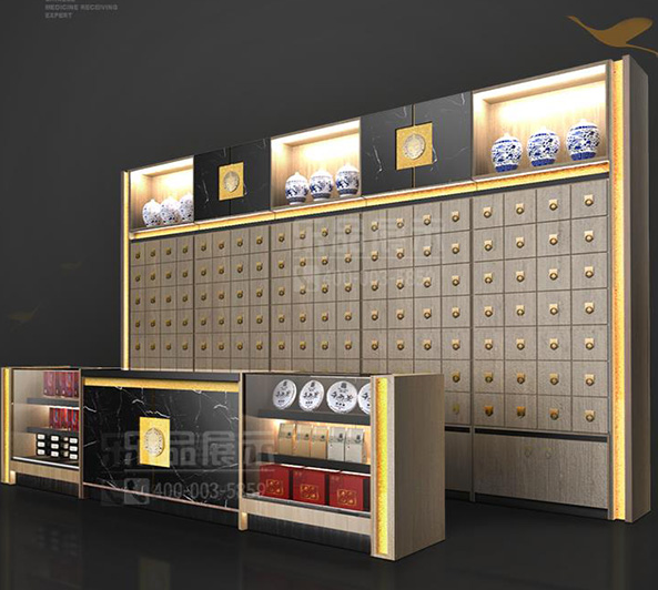 药店中药柜款式图片