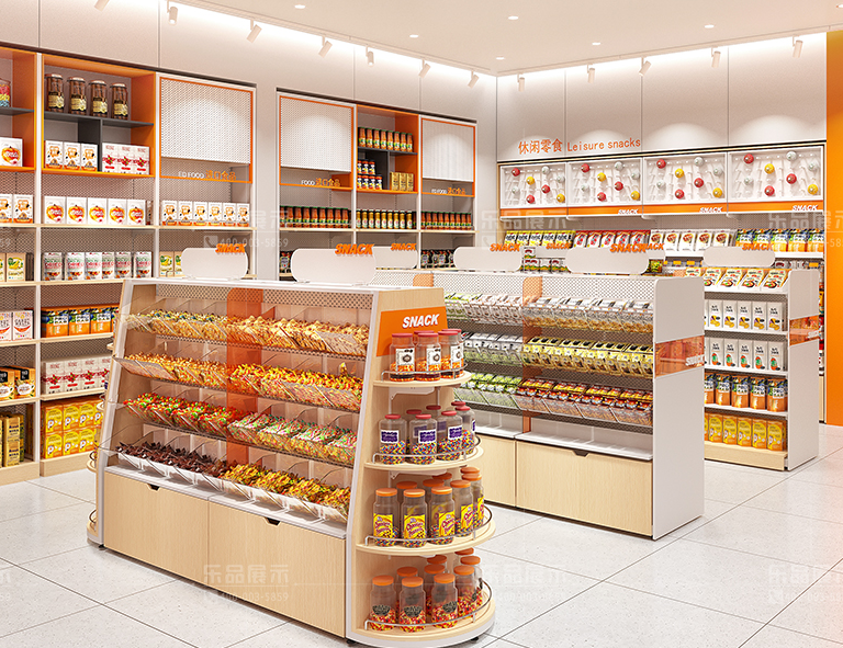 2022年进口零食店货架有哪些(零食店货架摆放图片)