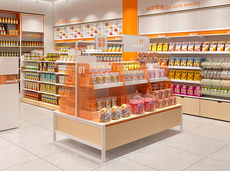 零食店货架多少钱?(2022年零食货架选择哪个品牌好)